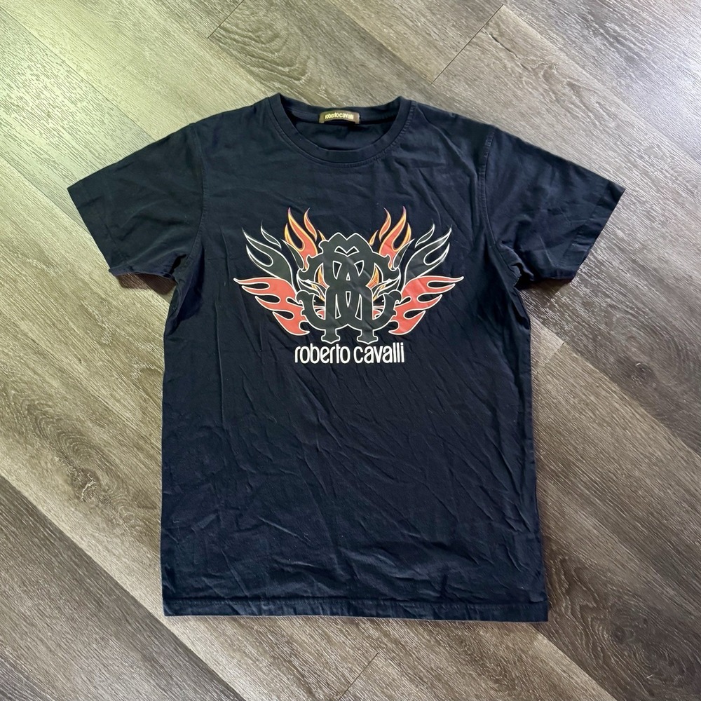 Roberto Cavalli Men's Short Sleeve T-Shirt Small